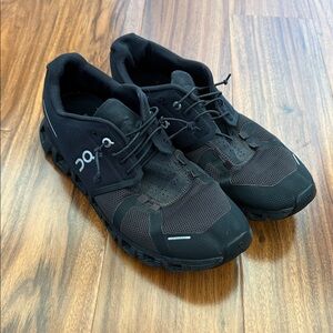 On Running Women’s Black and Gray Athletic Shoes